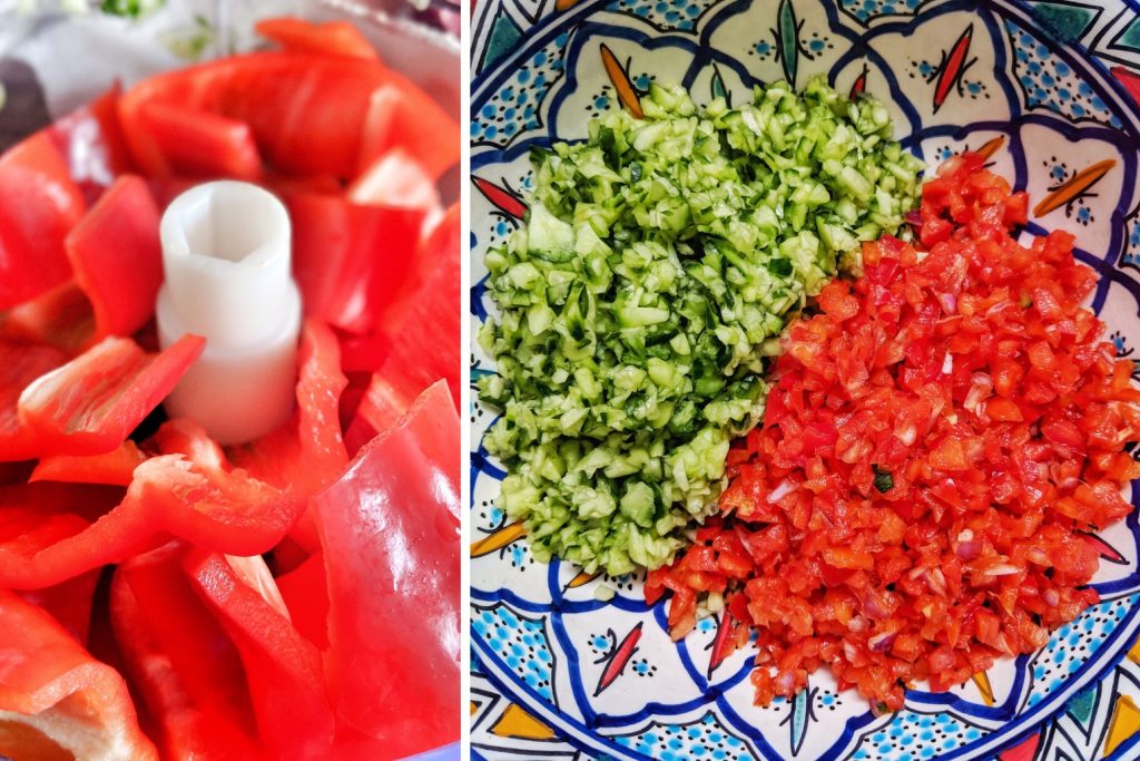 Easy & refreshing summer gazpacho - vegan & gluten-free