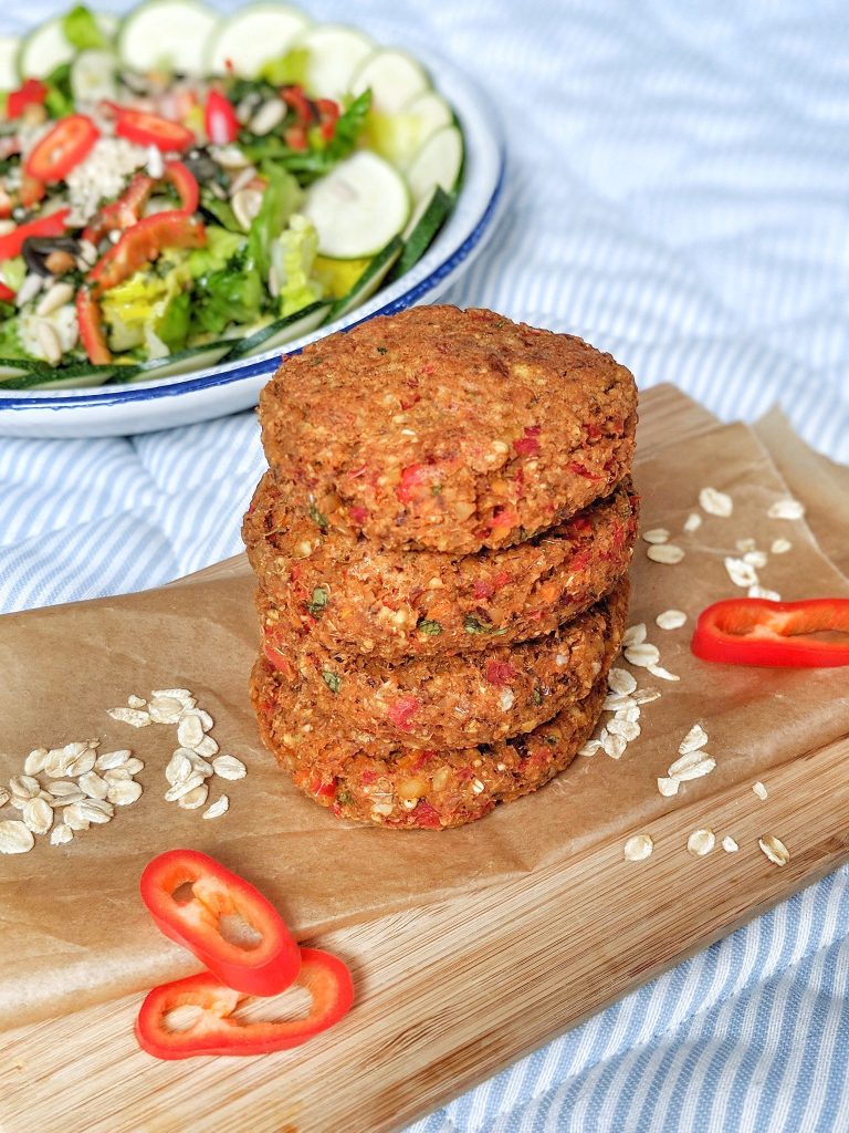 Easy Chickpea Patties – vegan, gluten-free & oil-free – In Love with Bliss