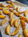 Oven-baked Potato Wedges - vegan & gluten-free